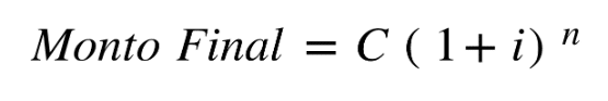 calculo de monto final